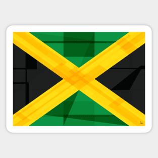 Jamaica flag Sticker